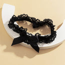 Garter Stocking Ring Costume Accessories Lace Garter Leg Loop Leg Ring Bow