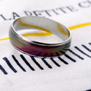 Women Men Temperature Change Color Emotion Feeling Stainless Steel Ring (7)