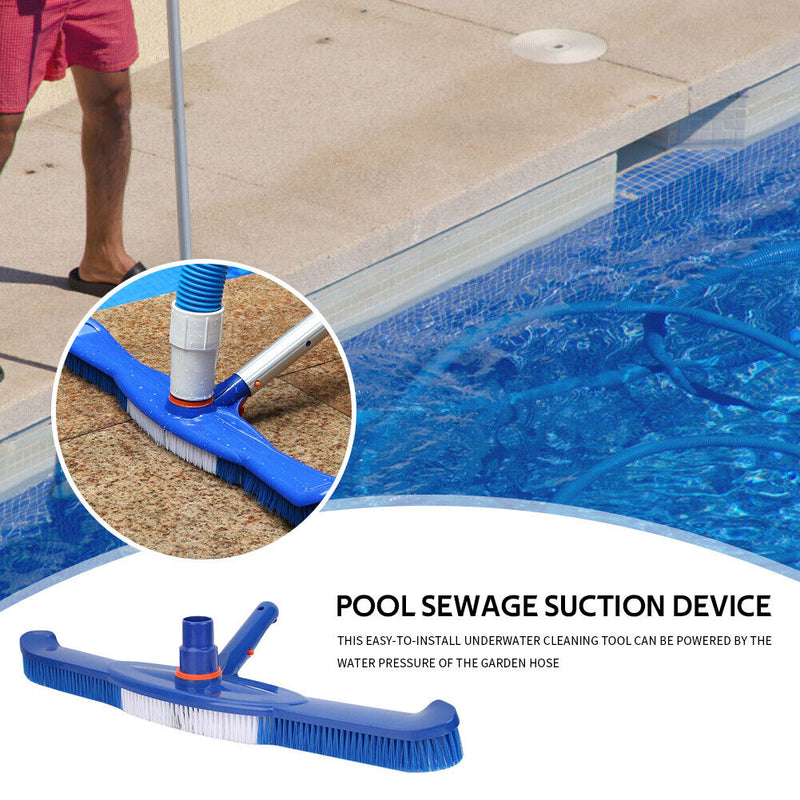 Plastic Swimming Pool Vacuum Head Cleaning Tool Pond Pools Suction Brush Cleaner