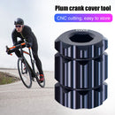 Aluminum Alloy Bicycle Crank Remove Tools Road Bike Crankset Wrench (Black)