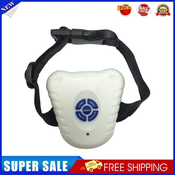 Waterproof Pet Anti Barking Ultrasonic Dogs Training Bark Control Collar