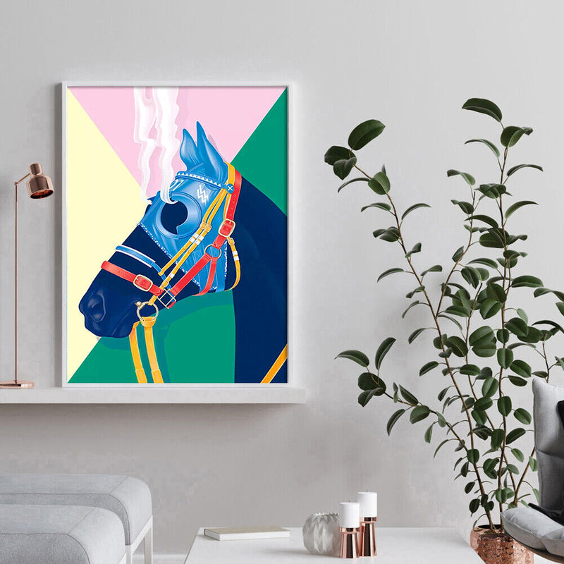 DIY Diamond Embroidery Cartoon Horse Diamond Painting Mosaic Drawing Handicraft
