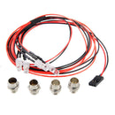 4pcs 5mm 4 LED Light for 1/12 1/18 1/10 1/8 Axial Scx10 Traxxas Hpi Rc4wd R