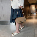 Fashion Women Tote Bag PU Shoulder Handbags Solid Lady Underarm Shopping Purse