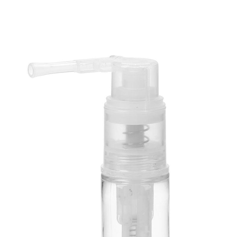 Portable Powder Spray Bottle Clear Plastic Makeup Pot Travel Sprayer (14ml)