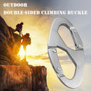 Outdoor Sports 8-Shaped Small Carabiner Keychain Climbing Buckle EDC Tool Newly