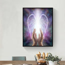 Devout Believer Kit Full Round Drill 5D DIY Mosaic Diamond Painting for Bedroom