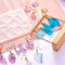 DIY Crafts Crystal Jewelry Making Tools Irregular Silicone Mold Earring Mould