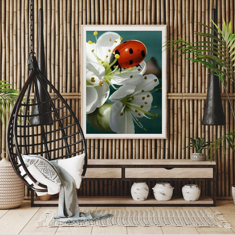 5D Diamond Painting Flower Full Round Drill Rhinestone DIY Wall Art (E1261)