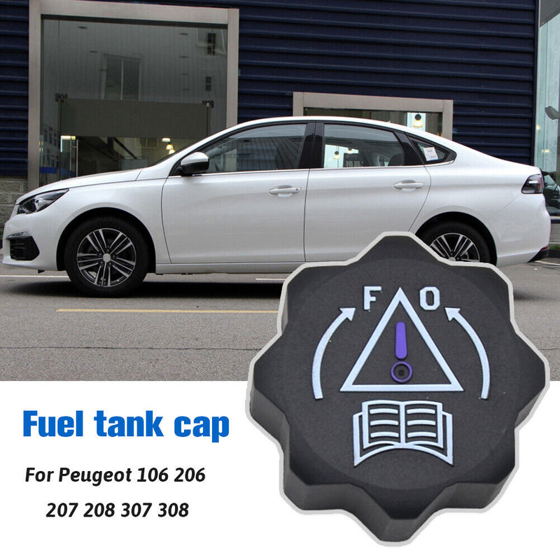 Tank Covers for Peugeot 106 206 207 208 307 308 Car Fuel Filler Door Cap Newly