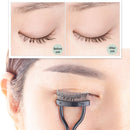 Eyelash Separator Comb with Steel Teeth Foldable Lash Separator Brush (02) Newly