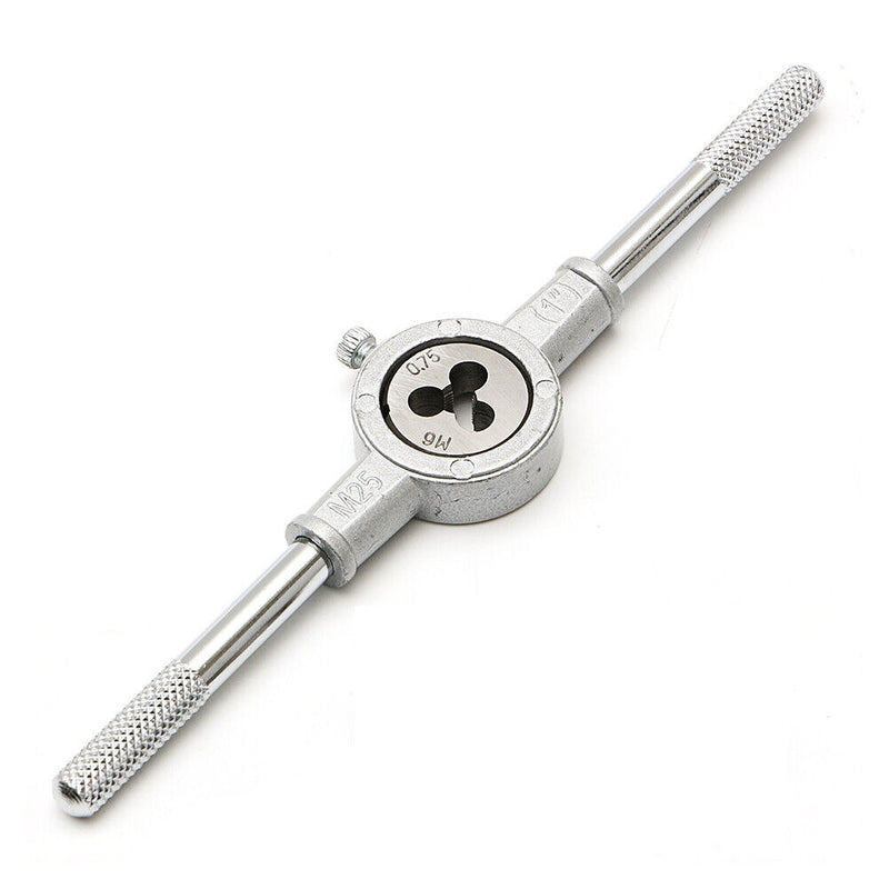 8pcs M3-M12 Metric Die Wrench Sets Circular Die Screw Thread Taps and Dies Newly