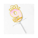 Ornament Party Supplies Cake Toppers Cake Decor Dessert Sticks Happy Birthday