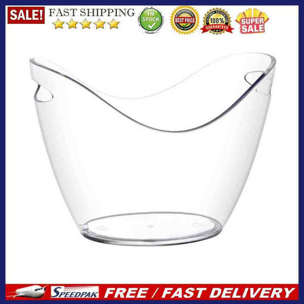 4L 8L Ingot Beer Ice Bucket Large Capacity Bar KTV Home Champagne Stand Holder