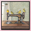 11CT Full Embroidery Sewing Machine Cotton Print Cross Stitch Home Decoration
