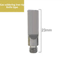 Ignition Welding Head Tips Set Butane Gas Soldering Iron Electric Blow Torch