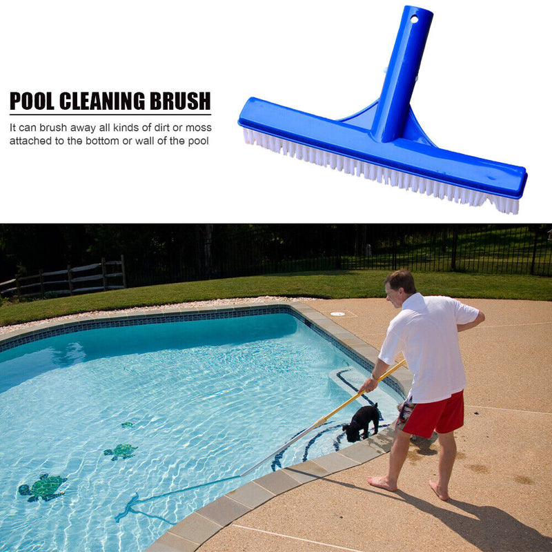 10 inch Plastic Hot Tub Spa Algae Cleaner Brush Swimming Pool Cleaning Tool