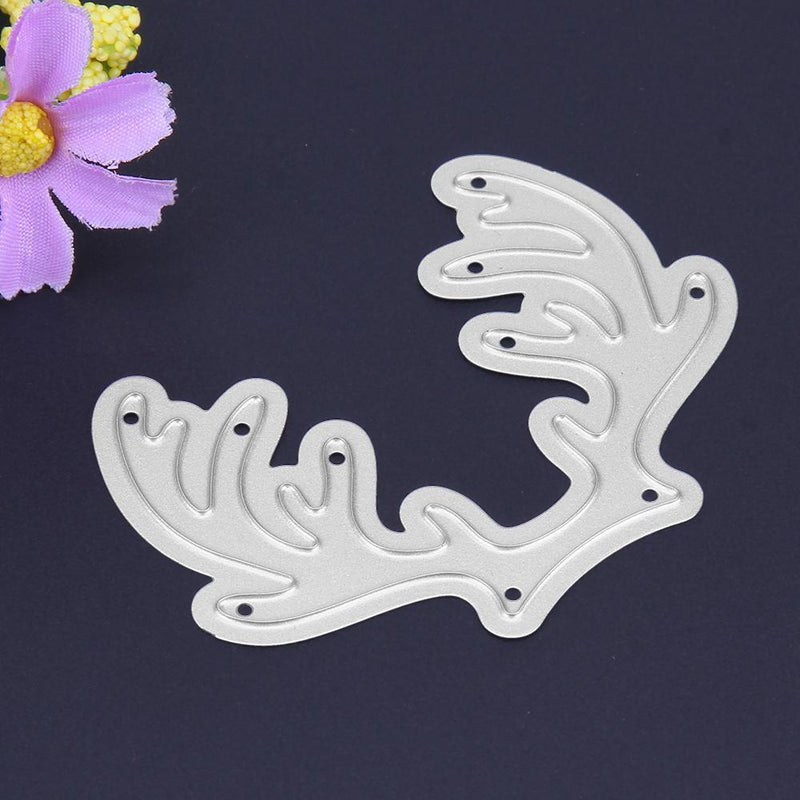 Antler Metal Punching Stencil Embossing Scrapbook Craft Paper Card