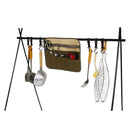 Portable Outdoor Camping BBQ Tableware Storage Bag Cutlery Hanging Holder