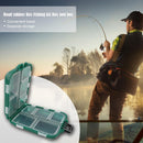 Multi-grids Waterproof Fishing Tackle Boxes Lure Bait Hook Storage Case Newly