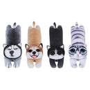 2pcsCartoon Animal Car Seat Belt Cover Plush Shoulder Pad (Cat w/ Big Eyes)