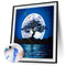 Oil Paint By Numbers Moon Coloring Picture Digital Drawing