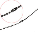 Dual Plates Pendant Necklace Man Sweater Chain Military Army Style Cool