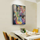 5D DIY Part Drill Special-Shaped Diamond Painting Guitar Mosaic Picture Kit