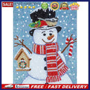 5D DIY Diamond Painting Special Shaped Crystal Drill Snowman Mosaic Picture K
