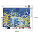 5D DIY Full Drill Square Diamond Painting Quiet House Cross Stitch Mosaic