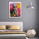 Diamond Painting 5D DIY Elephant Full Round Drill Rhinestone Picture