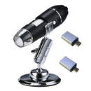 1600X Zoom 8 LED USB Microscope Digital Magnifier Endoscope Camera Video Stand#