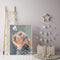 Hand Painted Canvas Art Painting By Number Dog and Butterfly DIY Oil Picture Kit