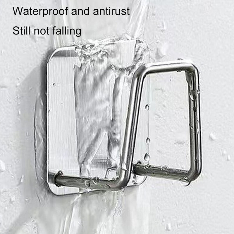 Sink Sponge Holder Self Adhesive Drain Drying Rack (304 Stainless Steel) Newly