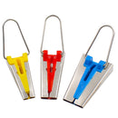3pcs Fabric Edging Device Bias Tape Maker Sewing Quilting Hemming Tool