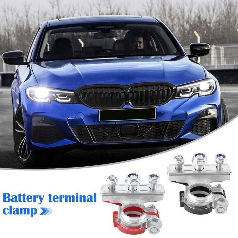 2pcs Car Battery Wire Cable Terminals Clamps Clips Connectors Universal Newly