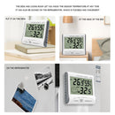 LCD Digital Thermometer HD Screen Home Indoor Humidity Measure Meter Gauge