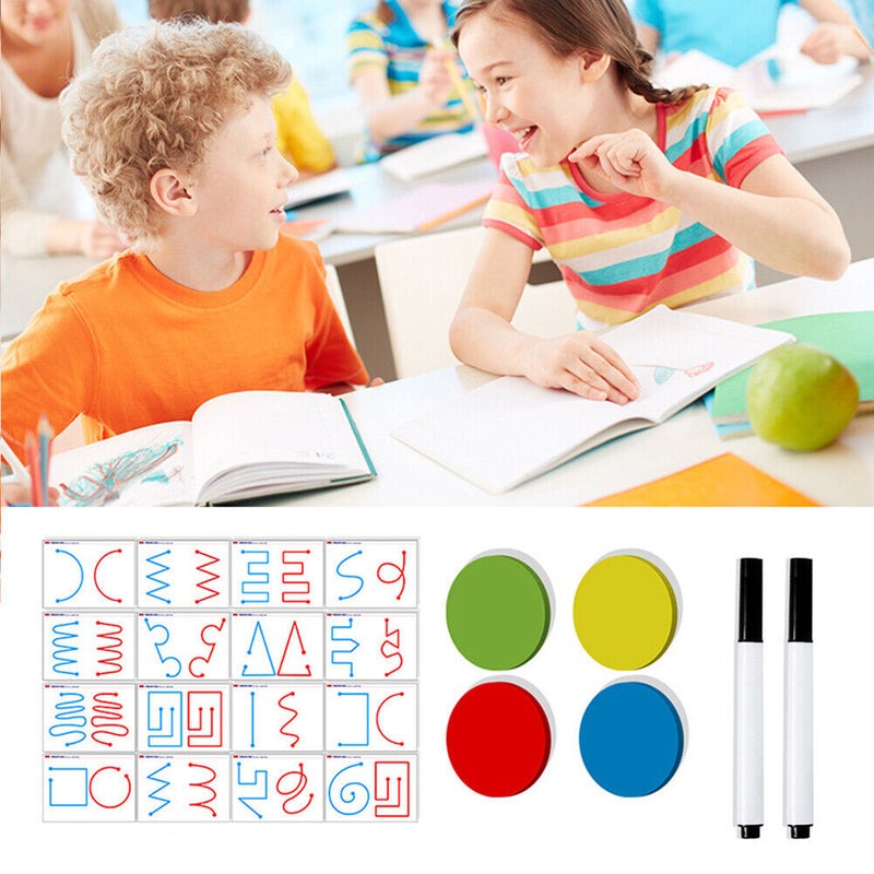 Intelligent Think Training Tracking Pen Hand-Brain Coordination Exercise Card