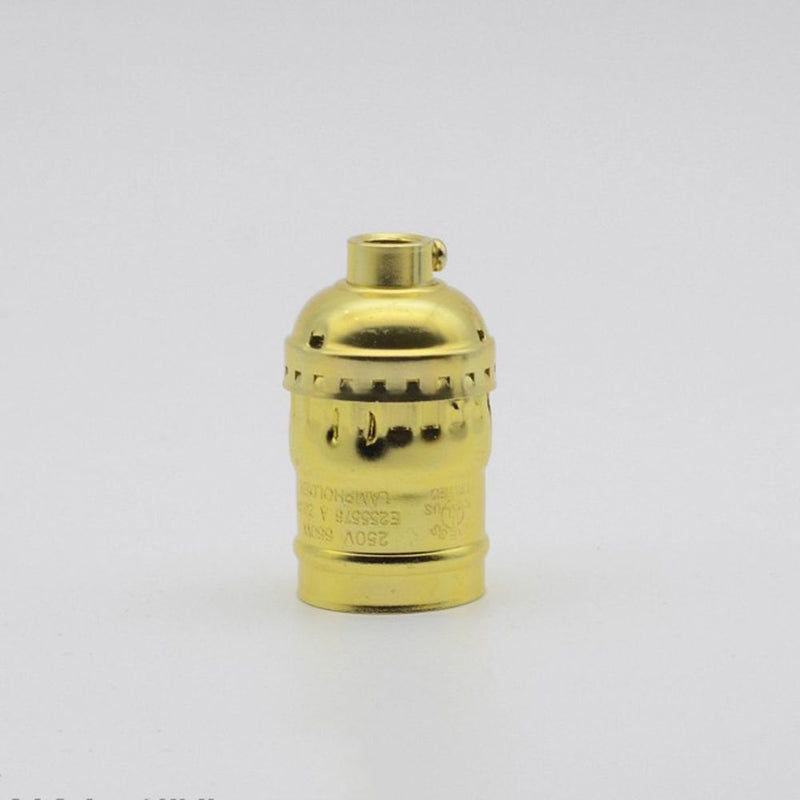 Edison Screw Base Aluminum Shell E27 Bulb Lamp Holder Pendant Lighting Socket