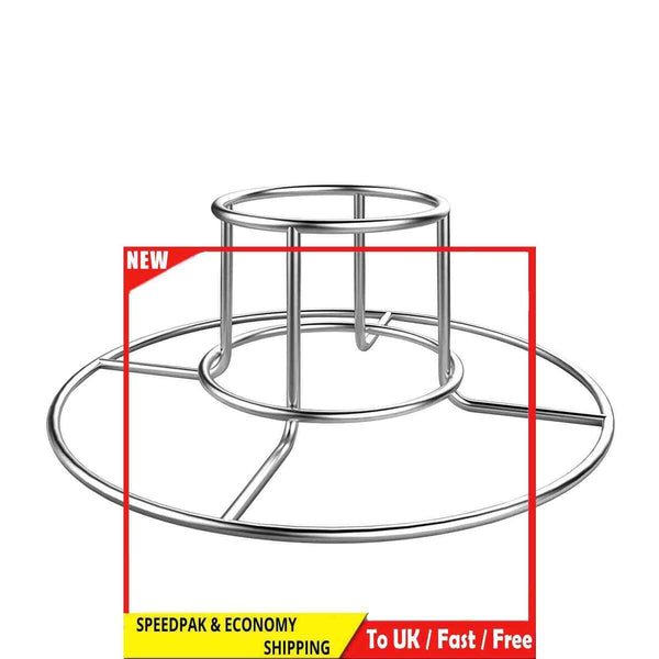 Chicken Grill Stand Stainless Steel BBQ Roasting Holder Beer Can Chicken Rack