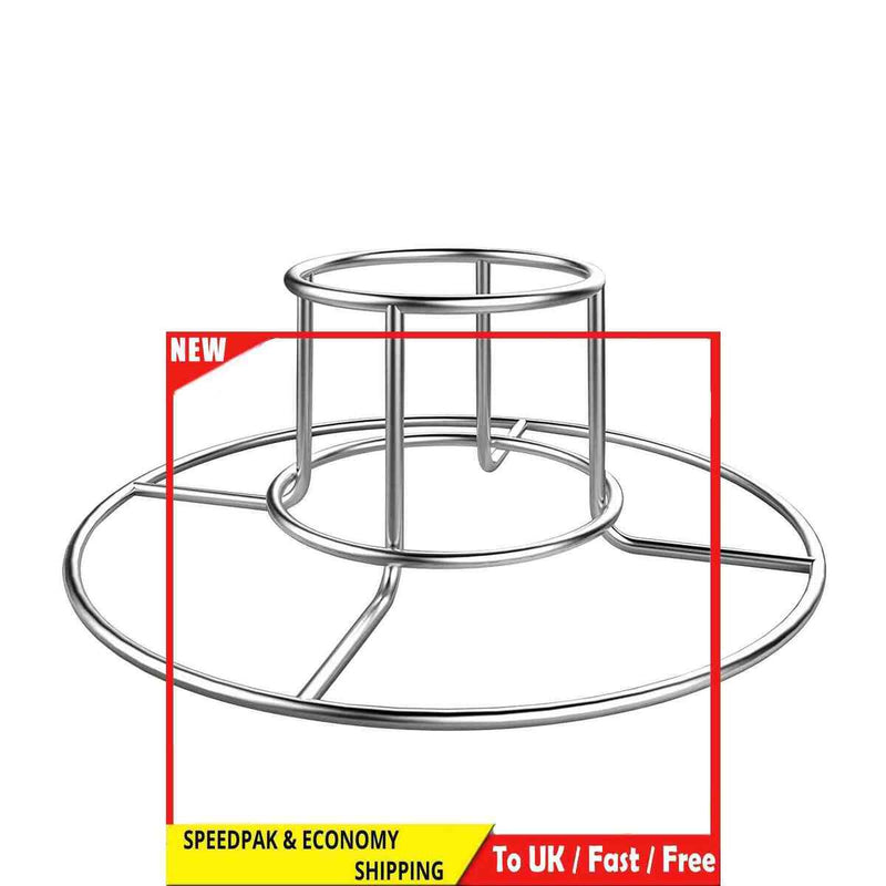 Chicken Grill Stand Stainless Steel BBQ Roasting Holder Beer Can Chicken Rack