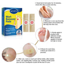 24pcs Feet Warts Remover Pads Plantar Calluses Corn Stickers Foot Care Plaster