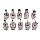 10Pcs Heat Gun Nozzles Soldering Kit Set for 850 Hot Air Soldering Station
