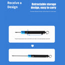 Stainless Steel Fish Hook Remover Fishing Hook Extractor Decoupler (Blue) Newly