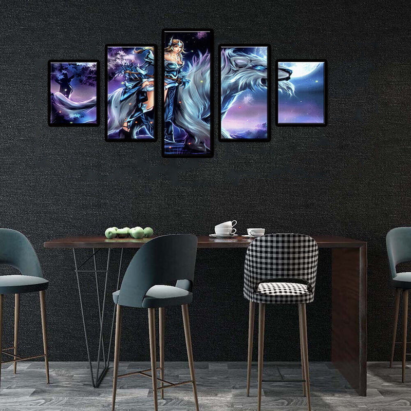 Pentatych Dota Chronicles Oil Paint By Numbers Kit Frameless Drawing Pictur