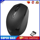 M107 2.4G Wireless Mouse with USB Receiver Cable Notebook Mouse Kit (Black)