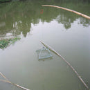 JUNERAIN Portable Folding Place Fishing Net Fish Crab Shrimp Cage Trap (60x