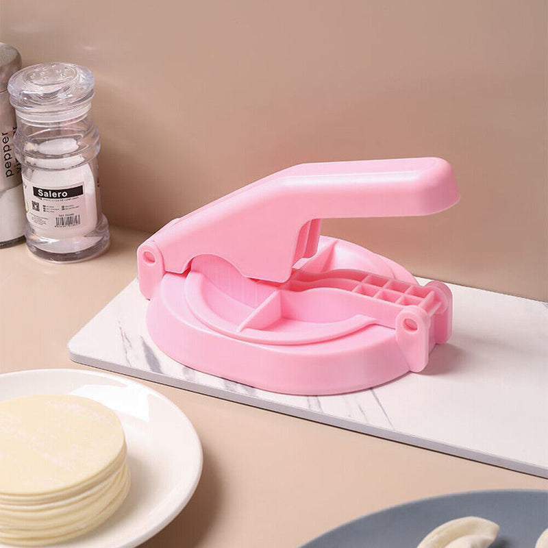 DIY Dumpling Wrapper Presser Pastry Dough Cutting Manual Jiaozi Maker (B)