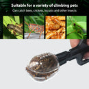 Reptile Terrarium Lizards Tweezers Pet Raising Feeding Tool Clips (Black) Newly