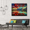 Painting By Numbers DIY Red Cloud Canvas Oil Art Picture for Home Room Decor Kit